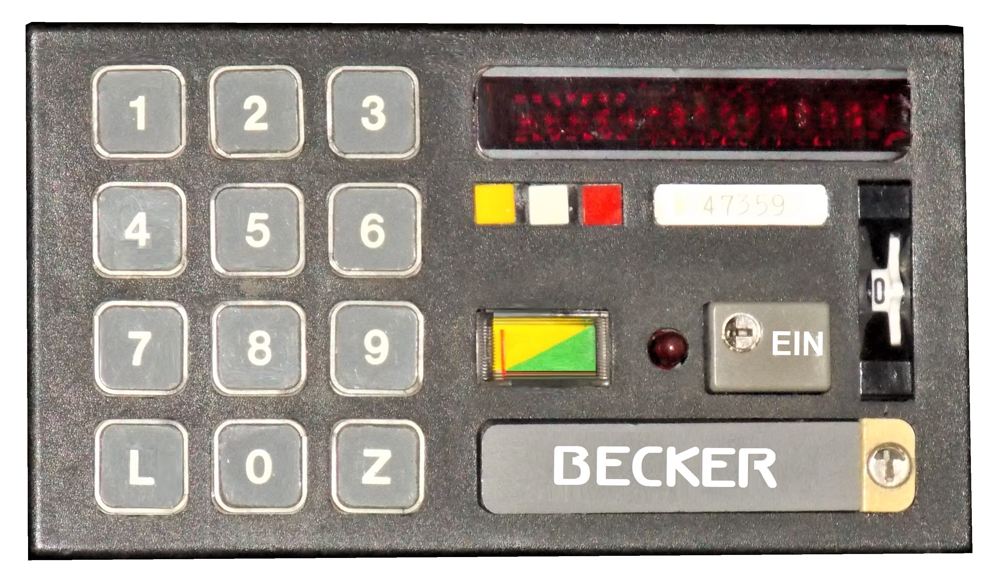 BECKER B-Netz Autotelefon AT160S