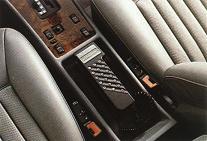 W126 Mercedes mit Autotelefon AEG AT450 C-NETZ