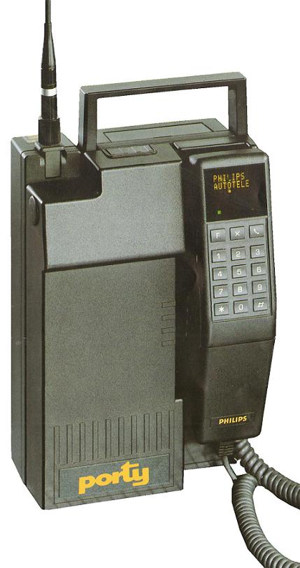 Philips Porty BSA51 Mobiltelefon C-Netz